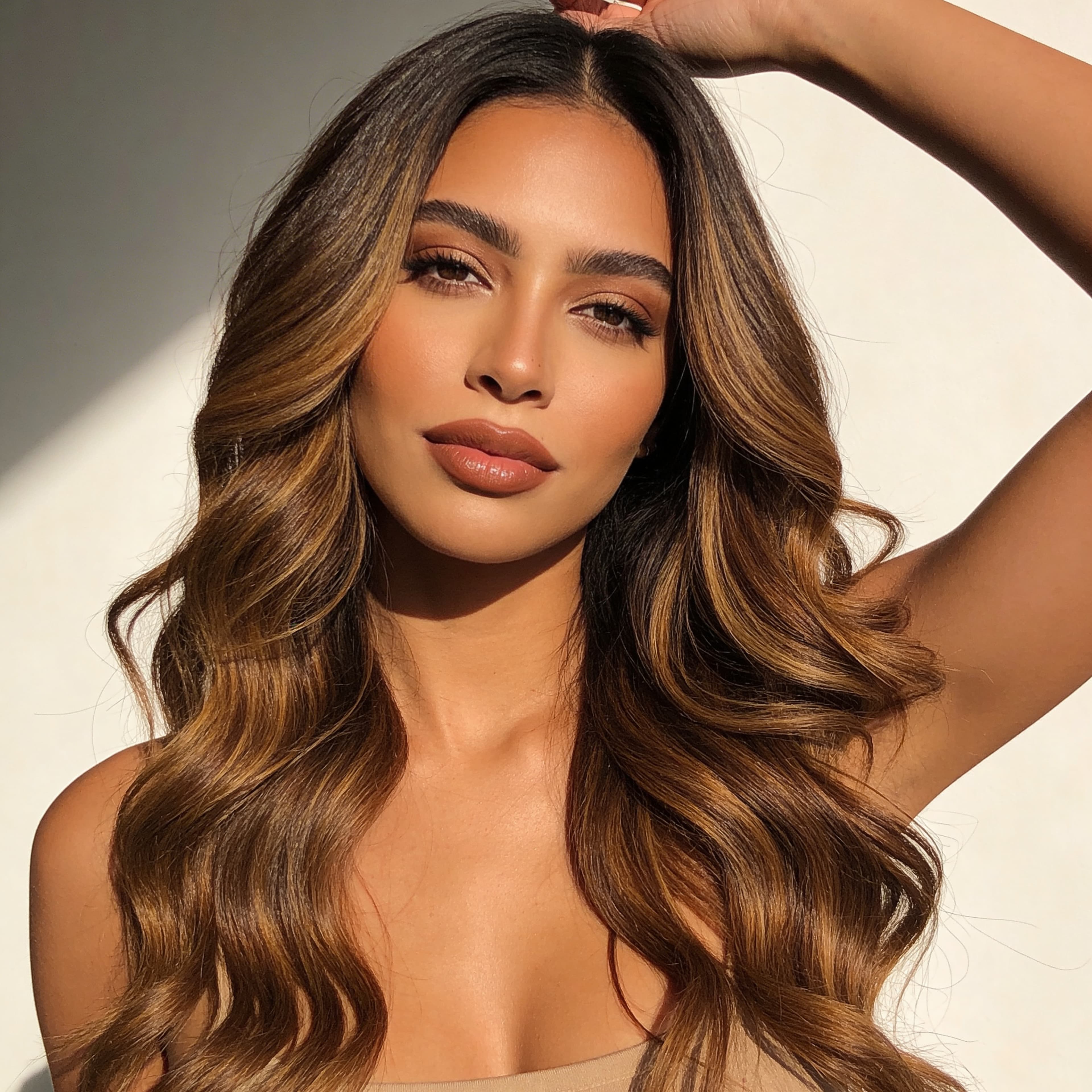 Extensiones color Castaño Claro