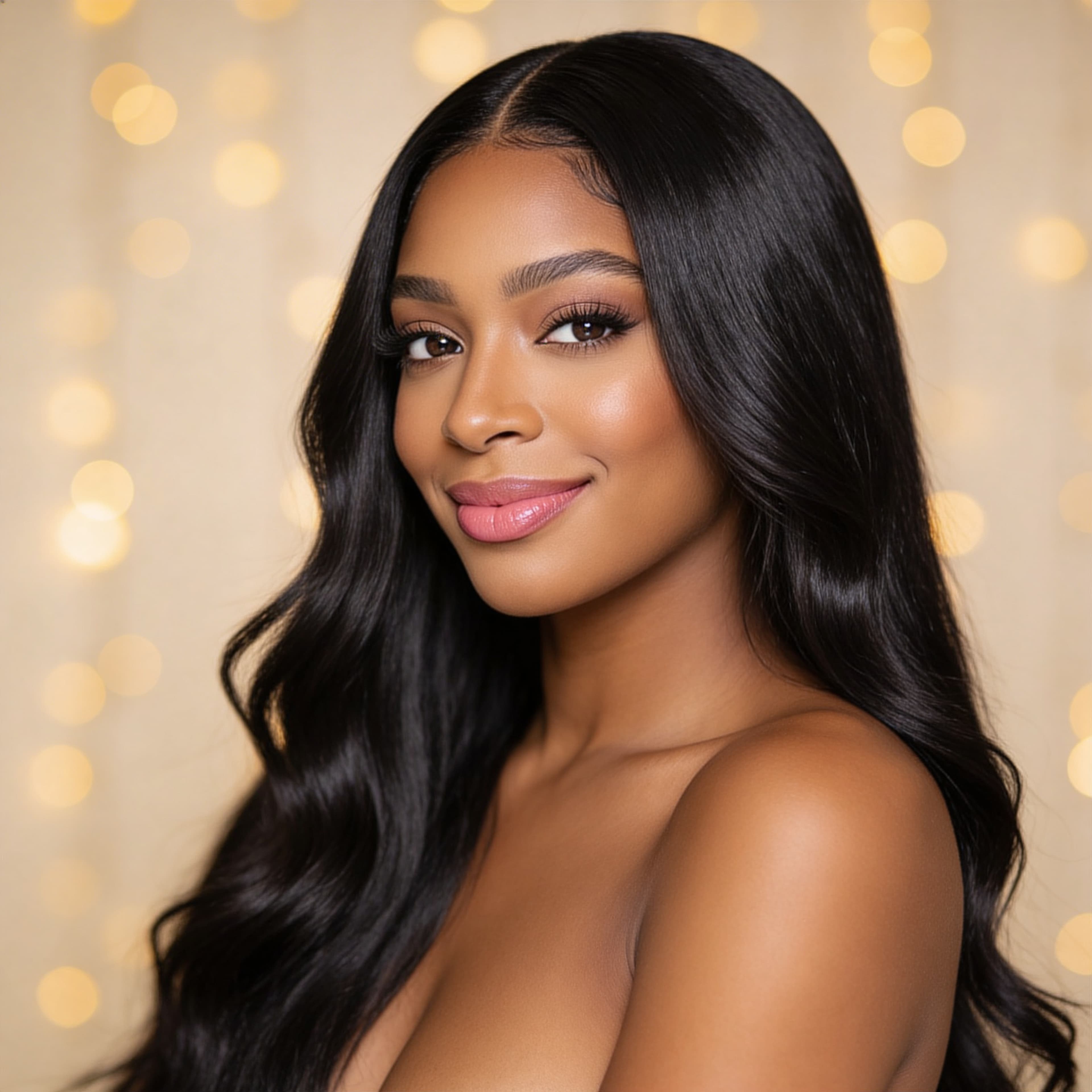 Extensiones color Negro Azabache